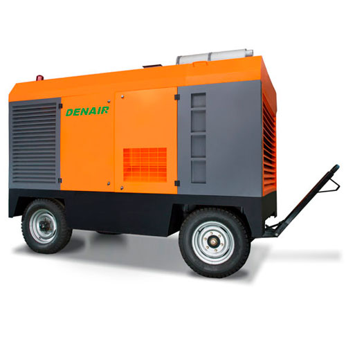 Diesel mobile compressor Denair DACY-5/12 (chassis-mounted)