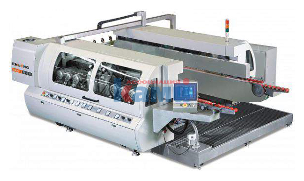 Double-Sided Glass Edge Processing Machine ENKONG. Models SM 16 and SM 22